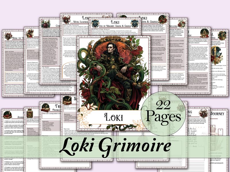 Loki Book of Shadows Bundle