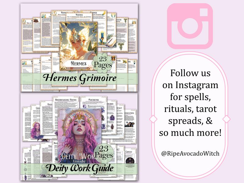 Hermes Correspondence Cheat Sheet | Greek God of Travel, Communication, and Prosperity