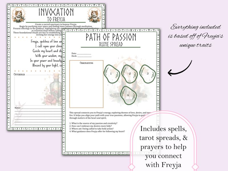 Freyja Book of Shadows Bundle