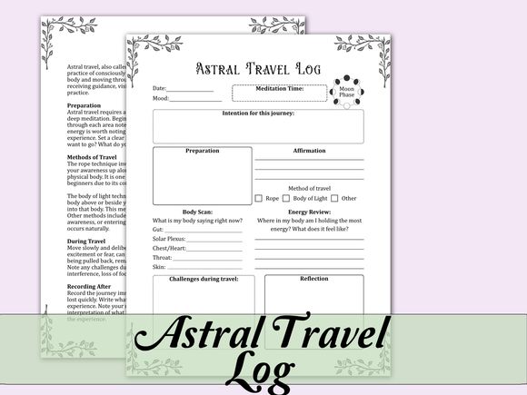 Astral Projection Log