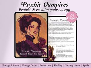 Psychic Vampires Guide