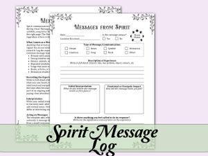 Spirit Communication Log