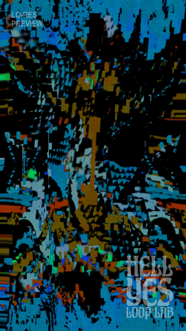 A Wrinkle in Time – Glitch Spotify Canvas Loop (8s 9:16)