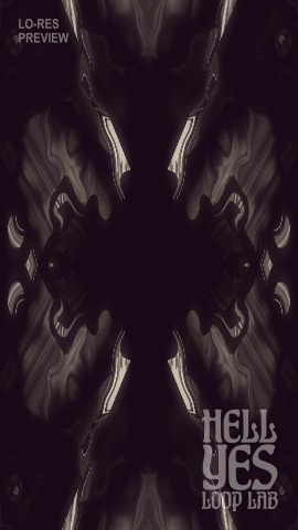 Loop #217 – Black Vortex Bloom