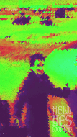 Loop #398 – Tangerine Dreamscape