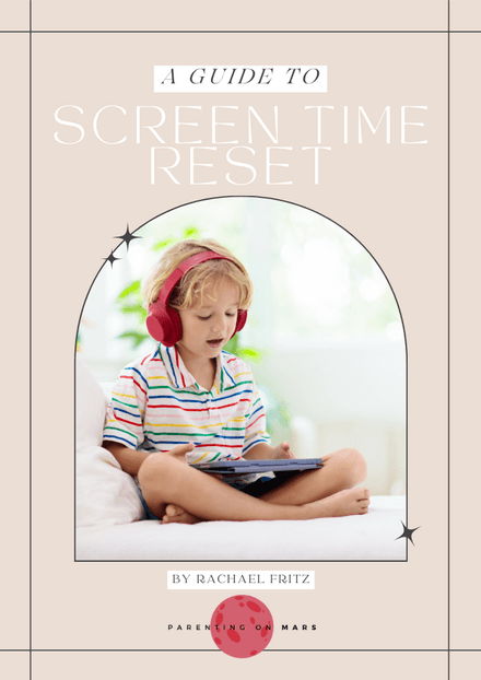 A Guide to Screen Time Reset: Workbook (PDF Download)