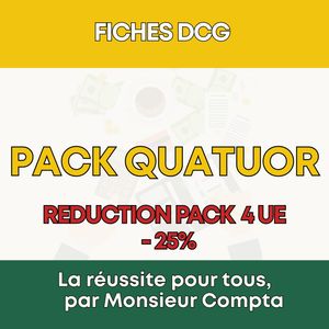 Fiches DCG – Pack 4 UE (-25%)