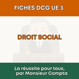 FICHE DCG - UE 3 - Droit social