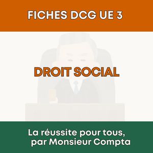 FICHE DCG - UE 3 - Droit social