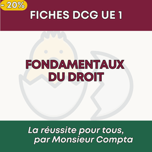 FICHE DCG - UE 1 - Fondamentaux du droit