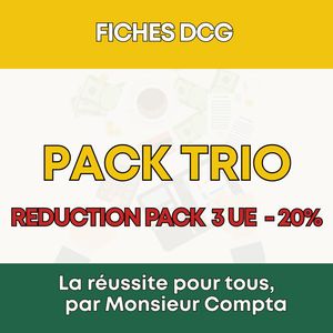 Fiches DCG – Pack Trio (-20%)