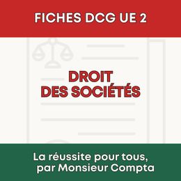 FICHE DCG - UE 2 - Droit des sociétés