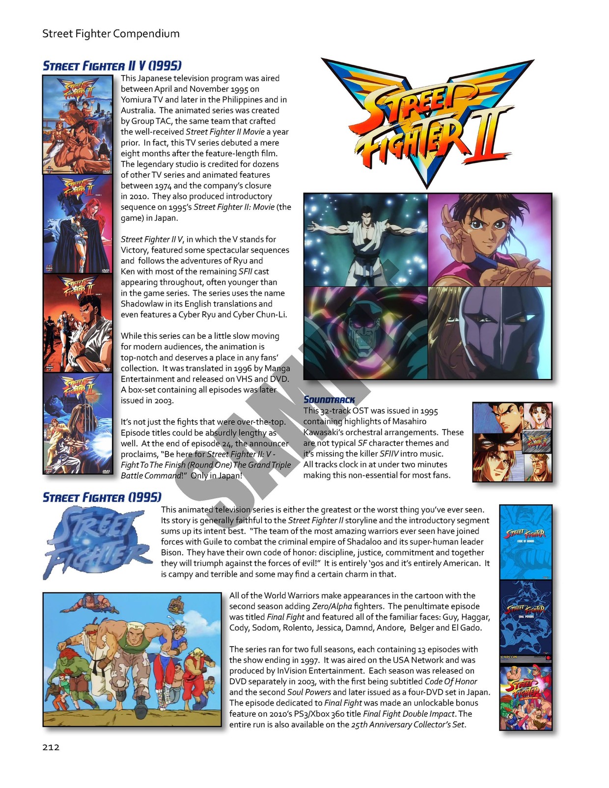 Street Fighter Compendium - Book One Coming Soon!