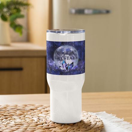 Rockin' Crystals Travel Mug with Handle