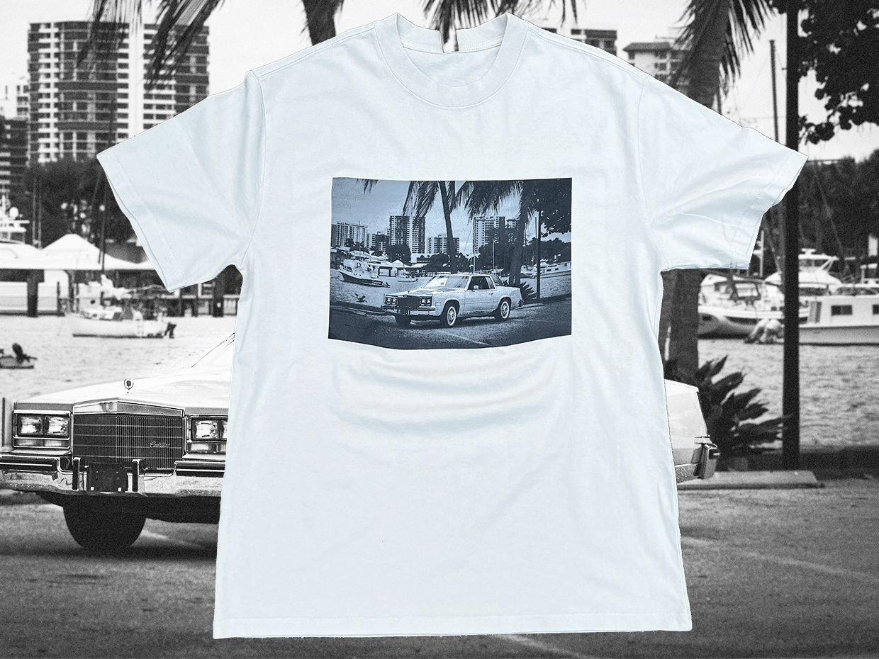 Bone &quot; Caddy Daddy &quot; Heavy Tee Loose Fit