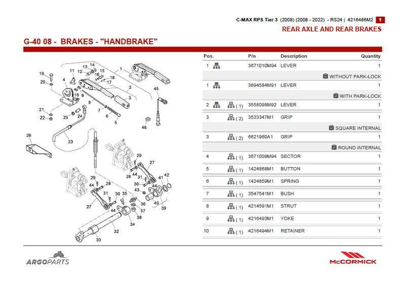 McCormick C100 Max Parts Catalog PDF | 2008 - 2022 | RPS | Tier3