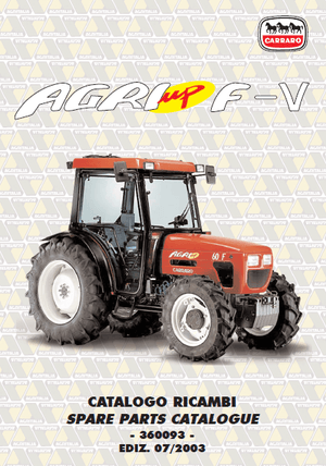 Carraro Agriup 50 parts catalog 