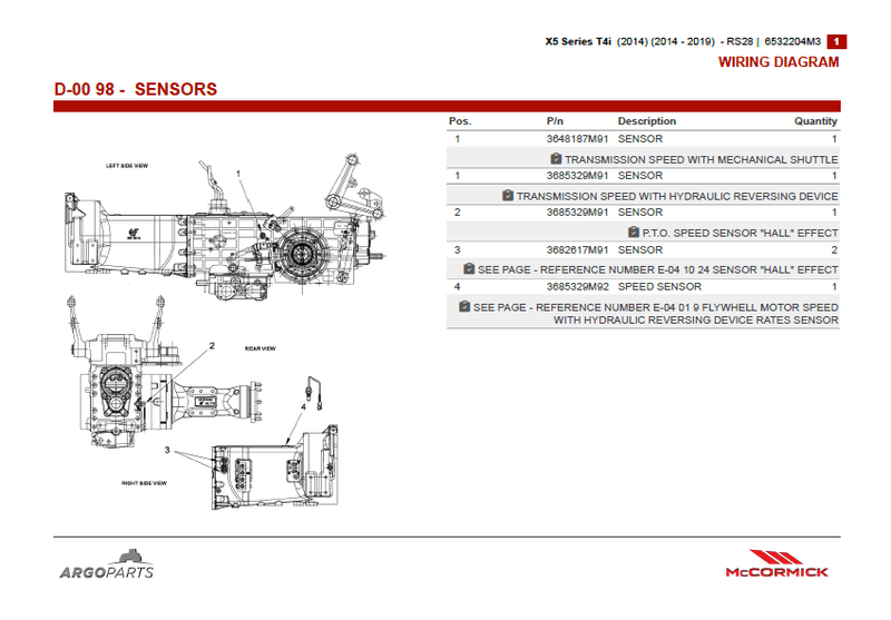 McCormick X5.20 Parts Catalog PDF | 2014 - 2019 | T4i