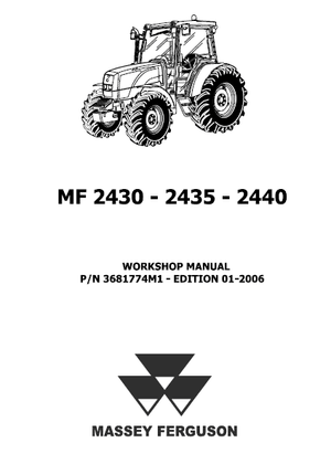 Massey Ferguson 2435 workshop manual