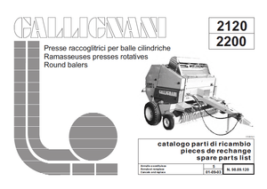 Gallignani 2120 Parts Catalog PDF