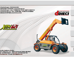 Dieci XRM 621 parts catalog