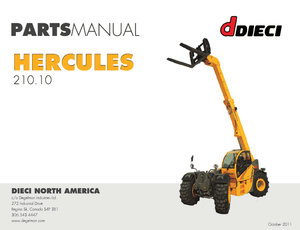 Dieci Hercules 210.10 parts catalog