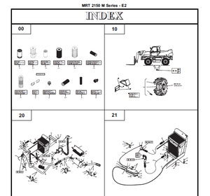 Manitou MRT2150 M Series E2 parts catalog (1104C 44TA)