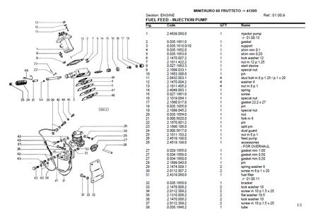 Same Minitauro 60 Parts Catalog
