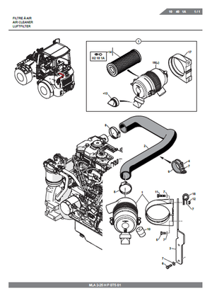 Manitou MLA2-25 H P ST5 S1 parts catalog