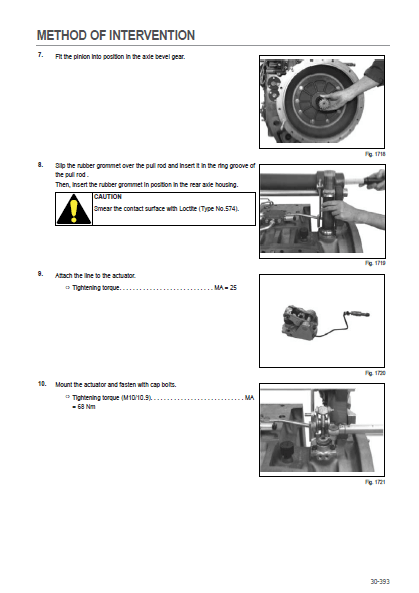 Deutz-Fahr 7210 TTV Agrotron workshop manual (sn. WSXV830200LD20010 - .....)