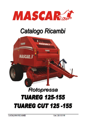 Mascar Tuareg 125 parts catalog 