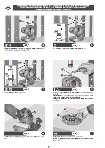Manitou MHT-X860L Evolution Turbo E3 repair manual