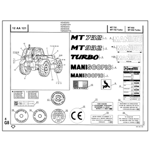Manitou MT732 S1 parts catalog