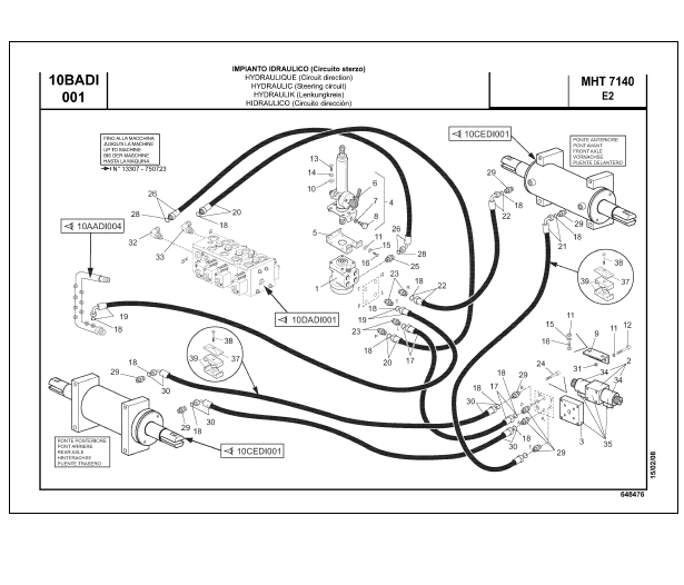 Manitou MHT7140L Turbo SerieM E2 parts catalog