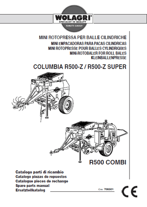Wolagri R500-Z Parts Catalog PDF