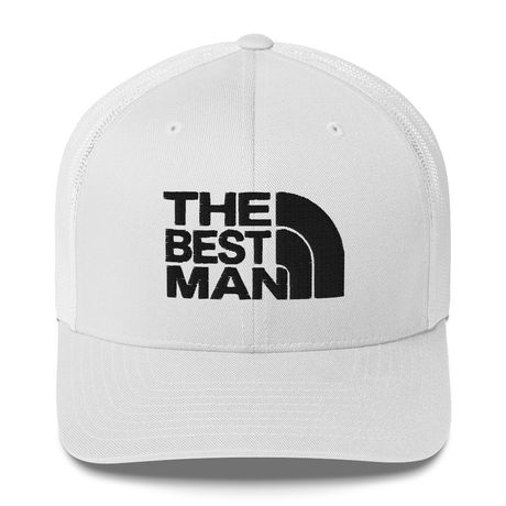Retro Trucker Hat – “The Best Man” Edition