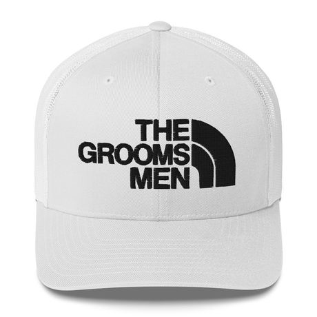 Retro Trucker Hat – “The Grooms Men” Edition