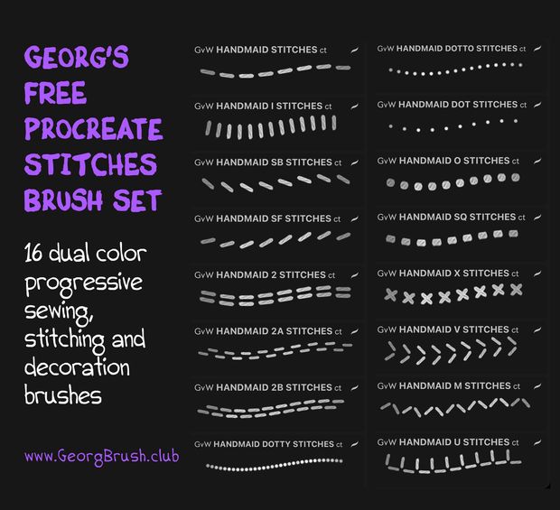 Georg's FREE STITCHES: 16 Progressive Sewing, Stitching, and - Main Image