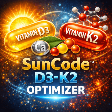 SunCode™ D3–K2 Optimizer — Intelligent Vitamin Activation