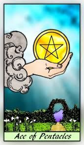 Ace of Pentacles - For Good Business Fortune