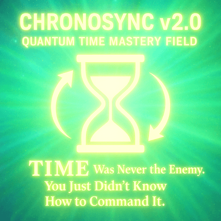 🌀 ChronoSync v2.0 – Quantum Time Mastery Field