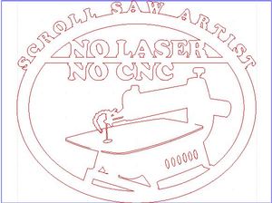 No Laser No cnc pattern Pegas style