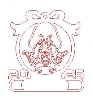 Yosemite Sam look alike Pattern