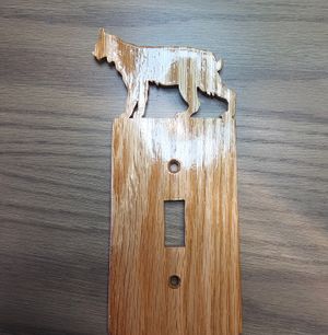 Bobcat single switch cover pattern