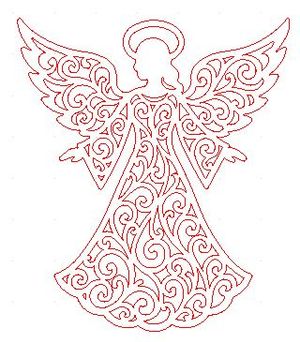 Filigree Angel 1 Pattern