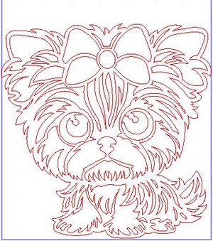 Baby Yorkie Pattern