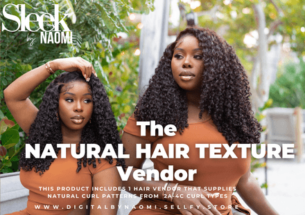 Natural Hair Texture Vendor