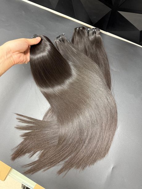 Bone straight raw bundles