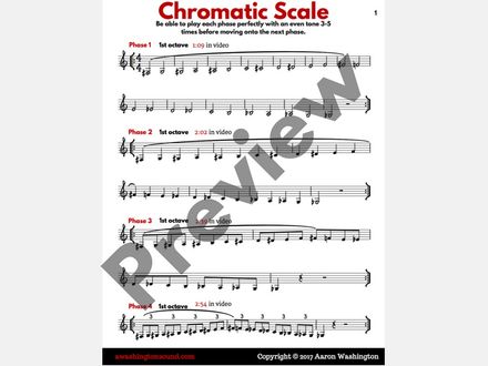 Chromatic Scale Practice Guide