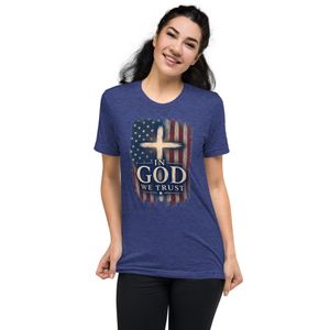 God's USA Tri-Blend Ultra Soft T